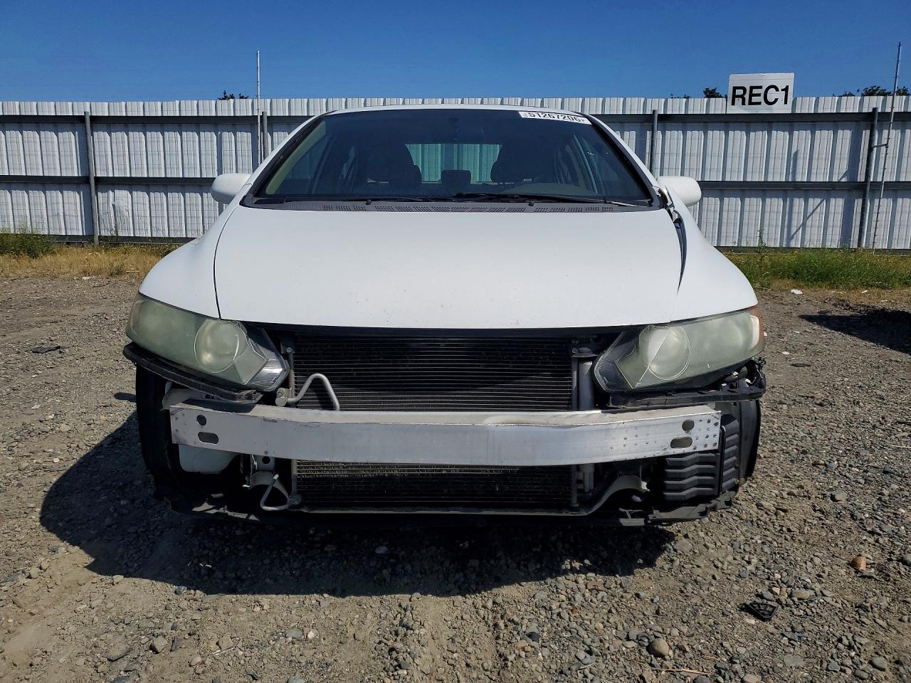 2008 Honda Civic Ex White vin: 2HGFA16888H356540