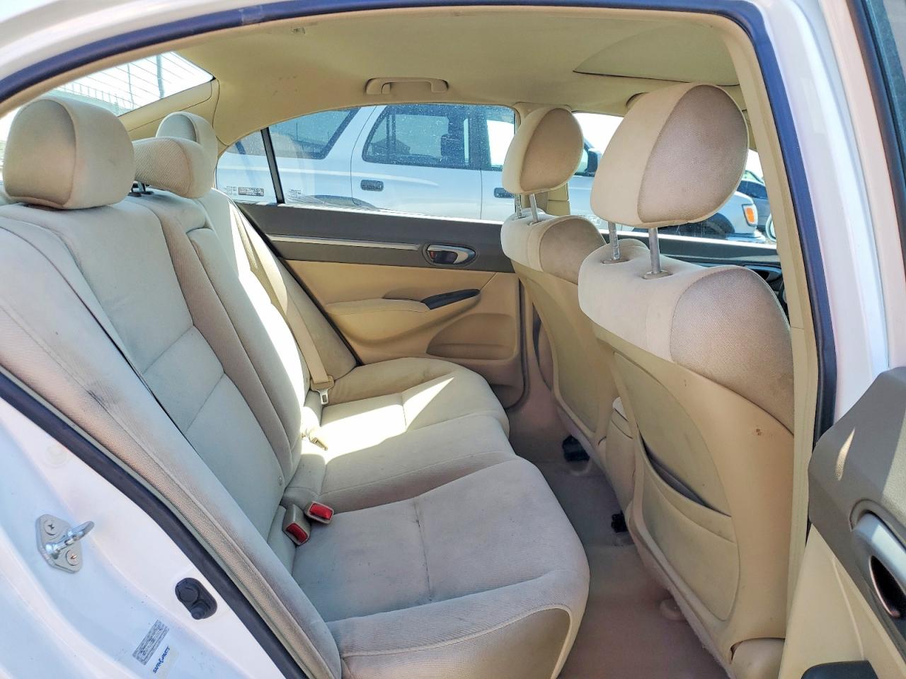 2008 Honda Civic Ex White vin: 2HGFA16888H356540