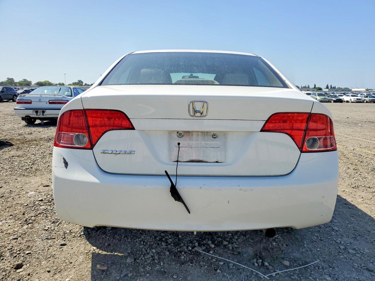 2008 Honda Civic Ex White vin: 2HGFA16888H356540