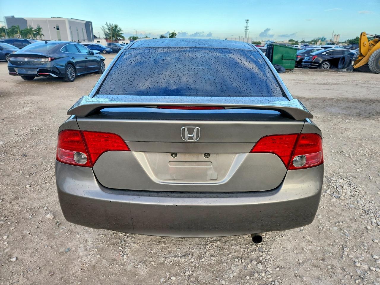 2008 Honda Civic Ex Gray vin: 2HGFA16888H507070