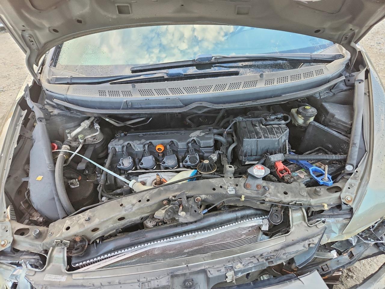 2008 Honda Civic Ex Gray vin: 2HGFA16888H507070