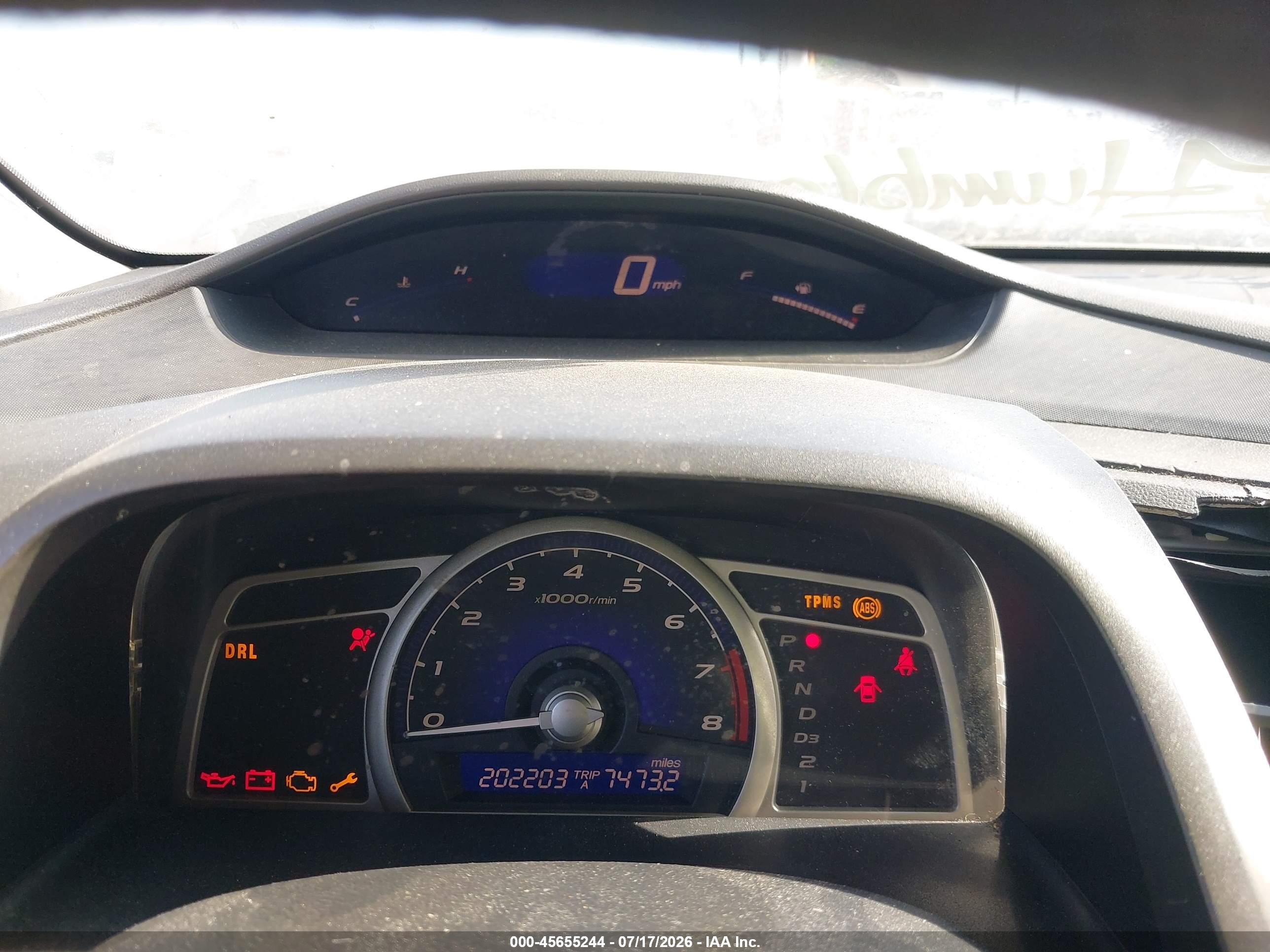 2009 Honda Civic Ex Gray vin: 2HGFA16889H340727