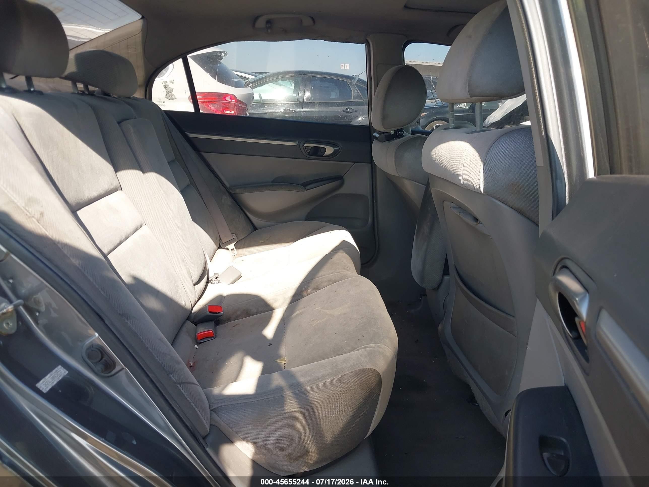 2009 Honda Civic Ex Gray vin: 2HGFA16889H340727