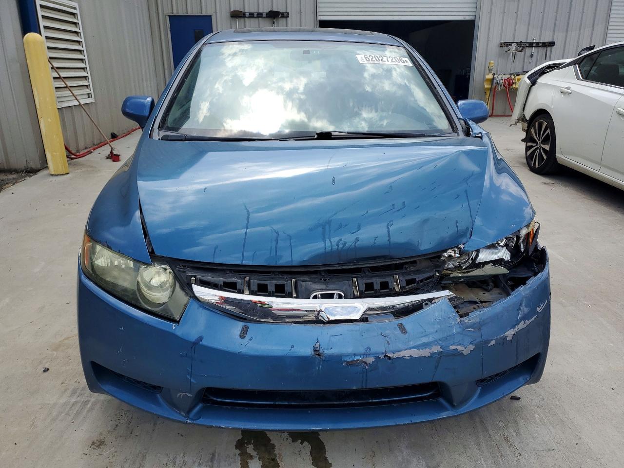 2009 Honda Civic Ex Синий vin: 2HGFA16889H524193