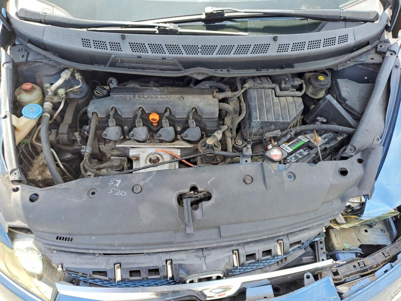 2009 Honda Civic Ex Синий vin: 2HGFA16889H524193