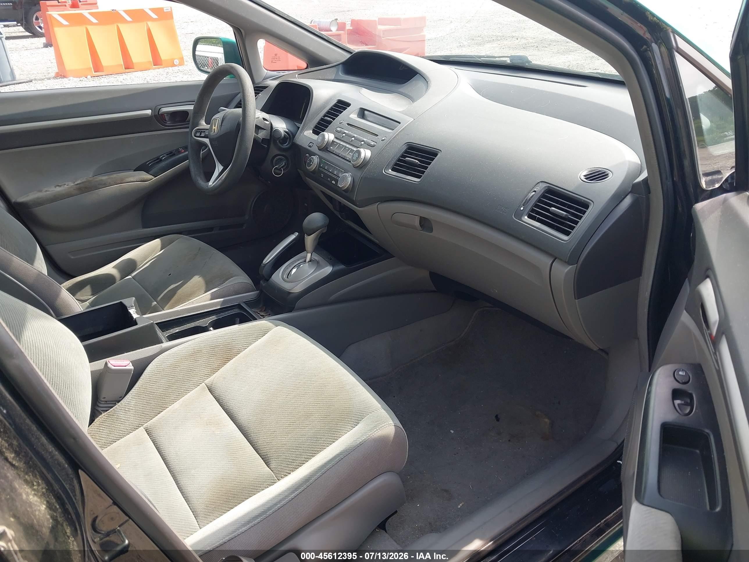 2009 Honda Civic Ex Green vin: 2HGFA16889H531046