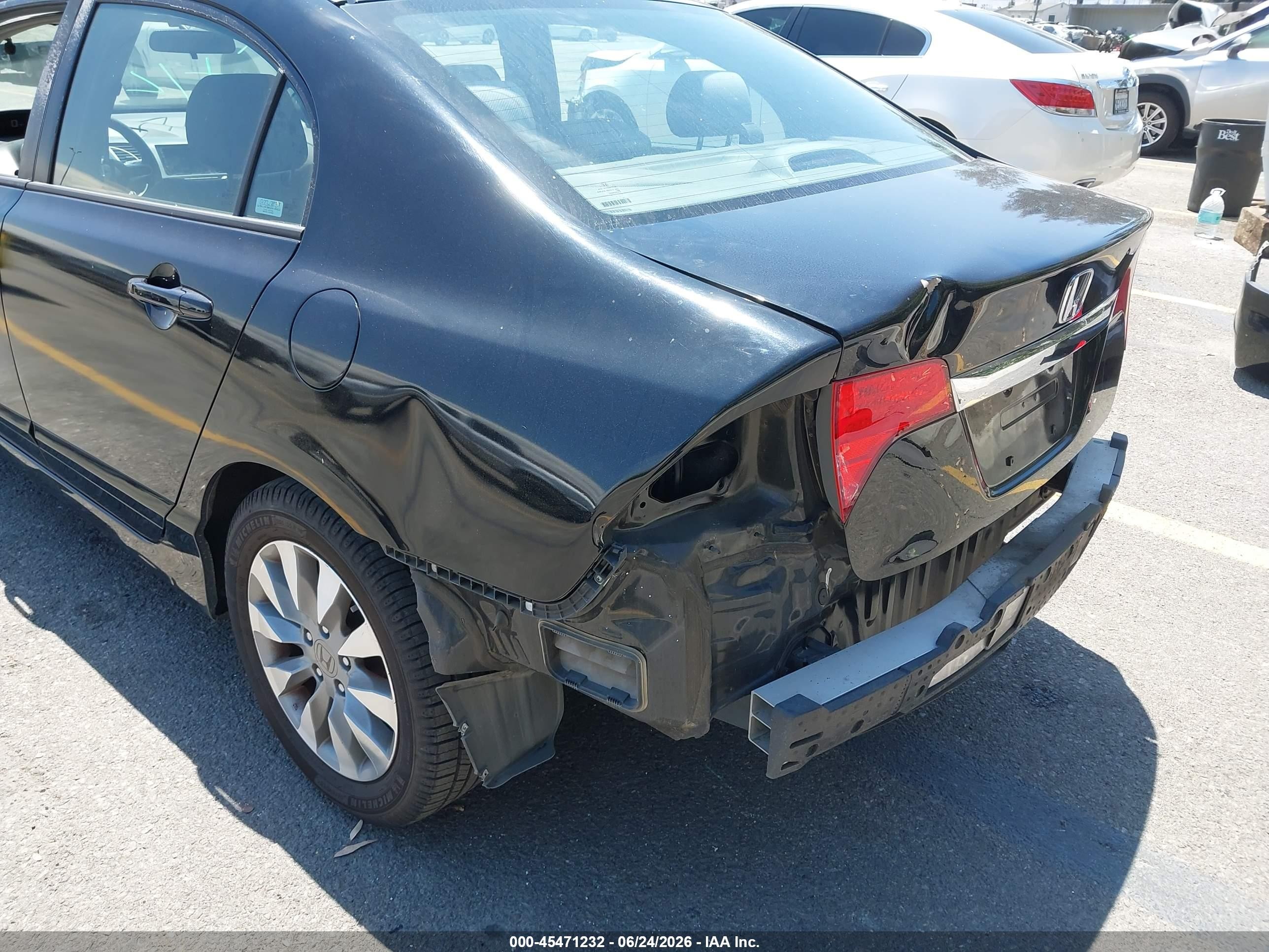 2009 Honda Civic Ex Black vin: 2HGFA16889H534299