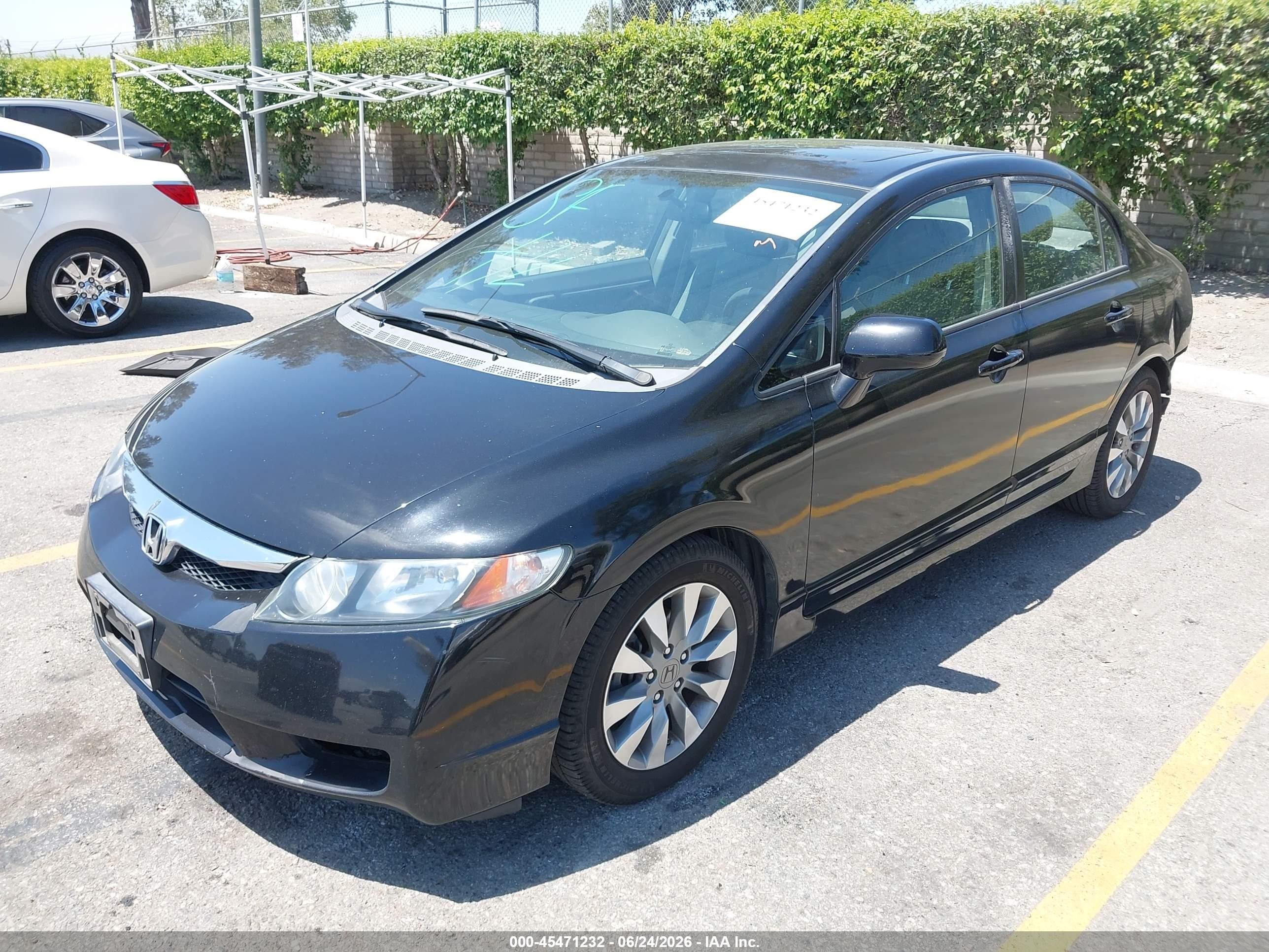 2009 Honda Civic Ex Black vin: 2HGFA16889H534299