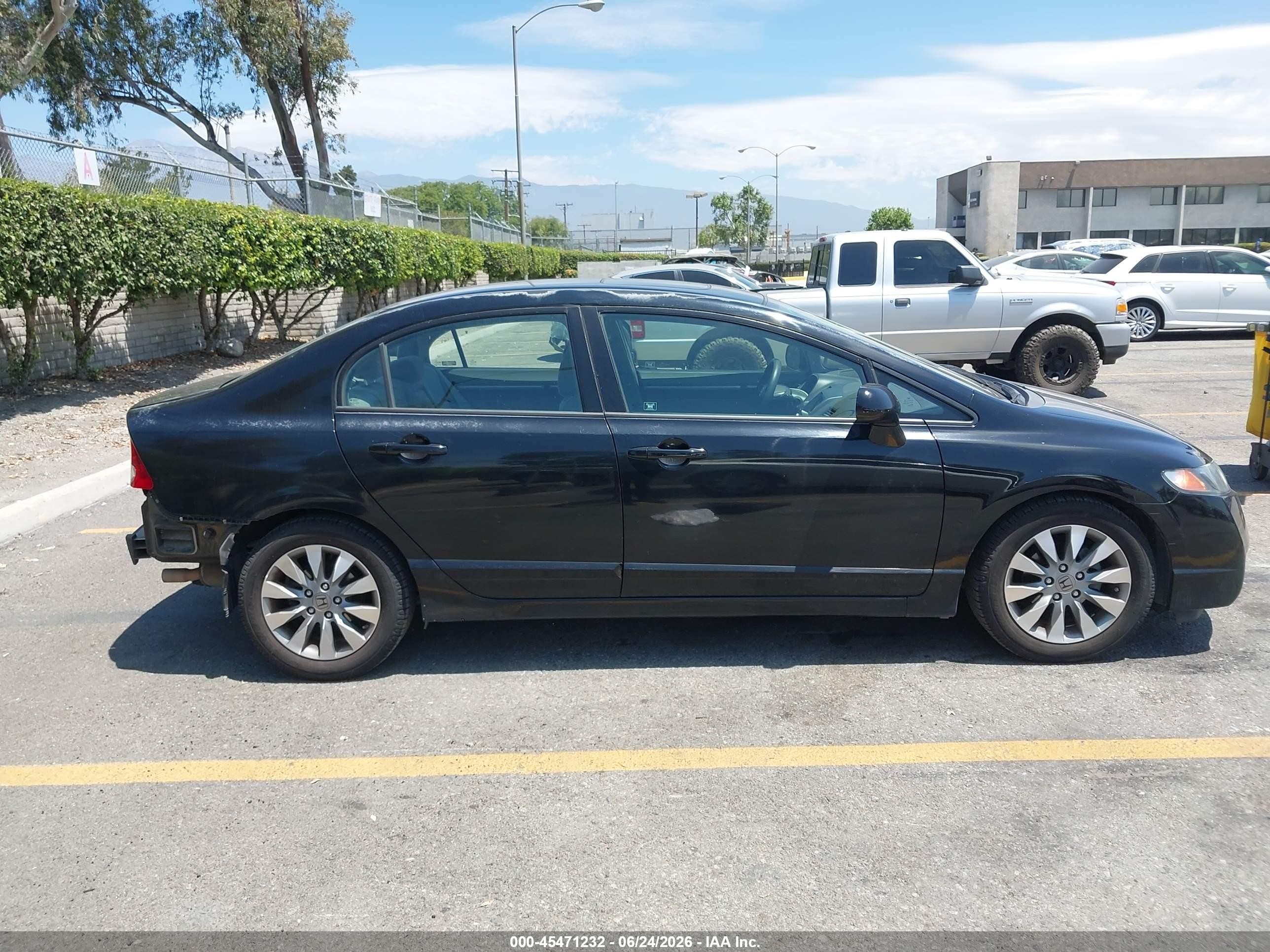 2009 Honda Civic Ex Black vin: 2HGFA16889H534299