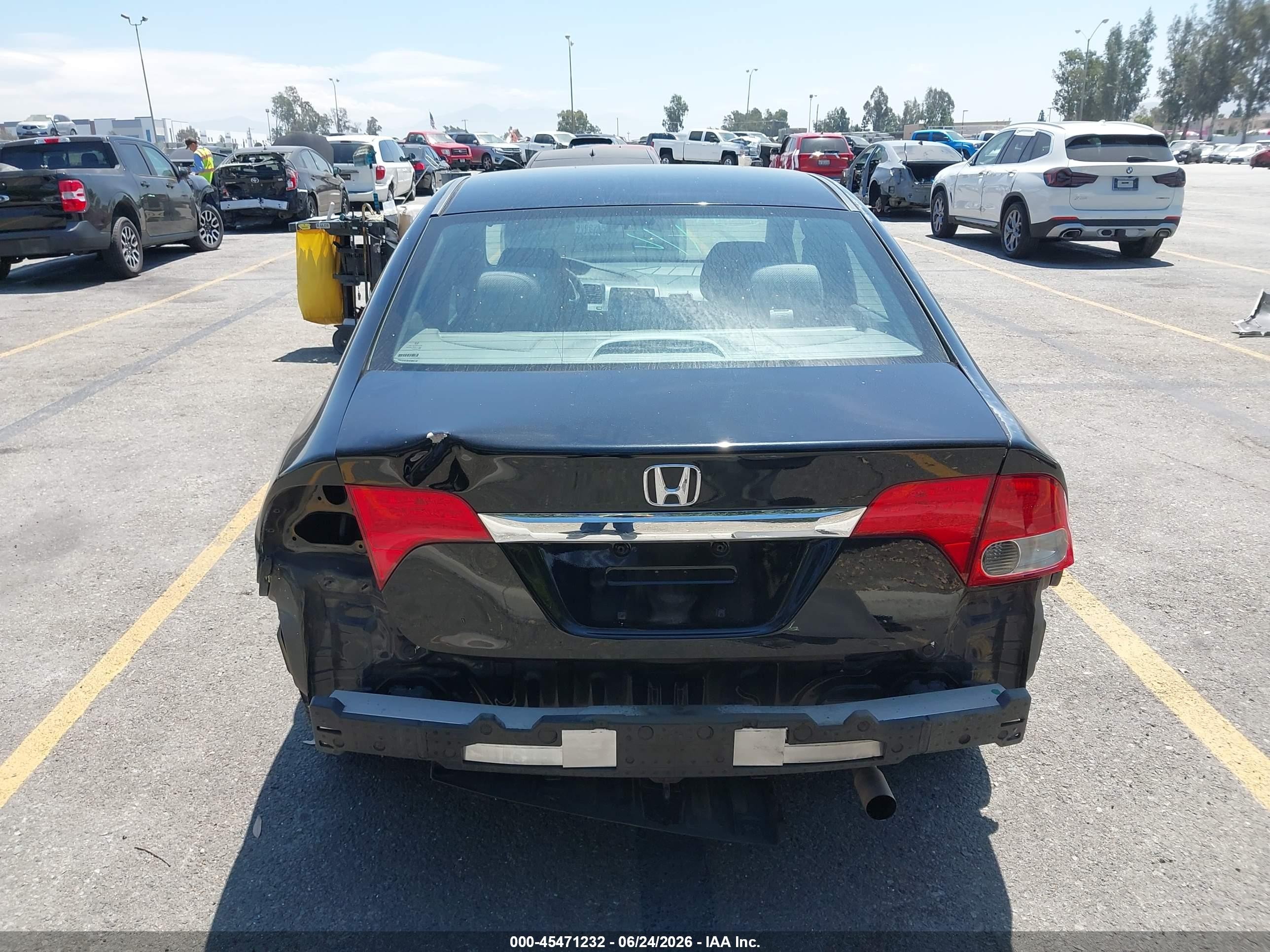 2009 Honda Civic Ex Black vin: 2HGFA16889H534299