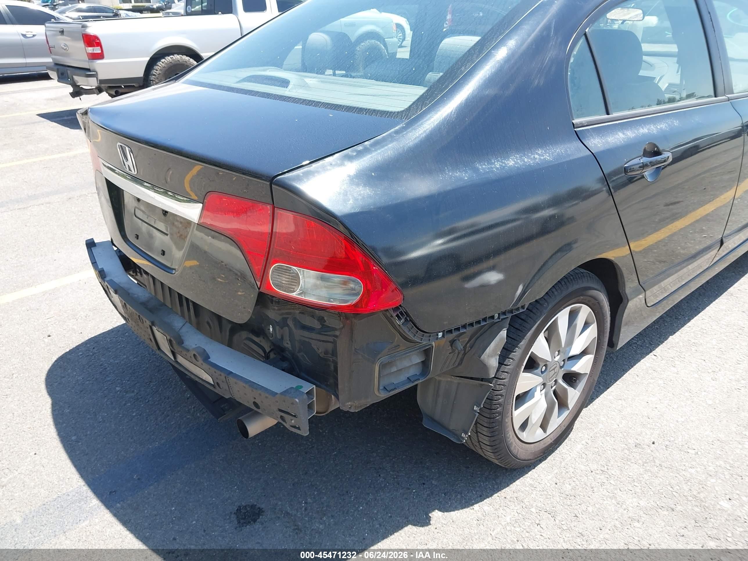 2009 Honda Civic Ex Black vin: 2HGFA16889H534299