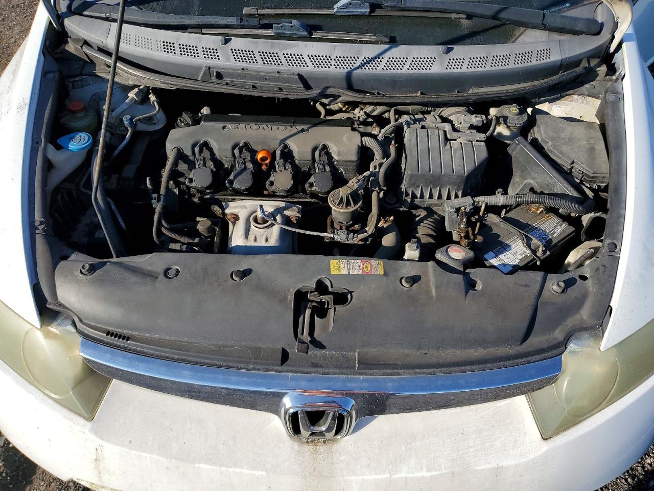 2006 Honda Civic Ex White vin: 2HGFA16896H512596