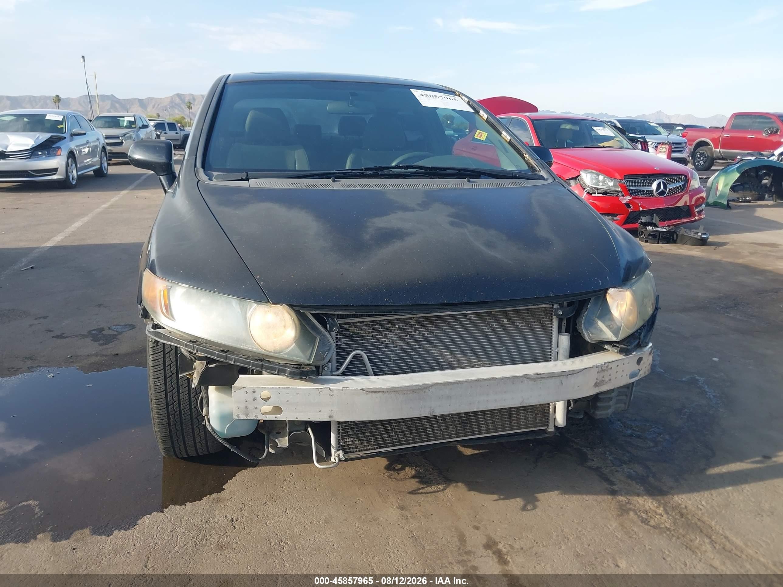 2008 Honda Civic Ex Black vin: 2HGFA16898H303944