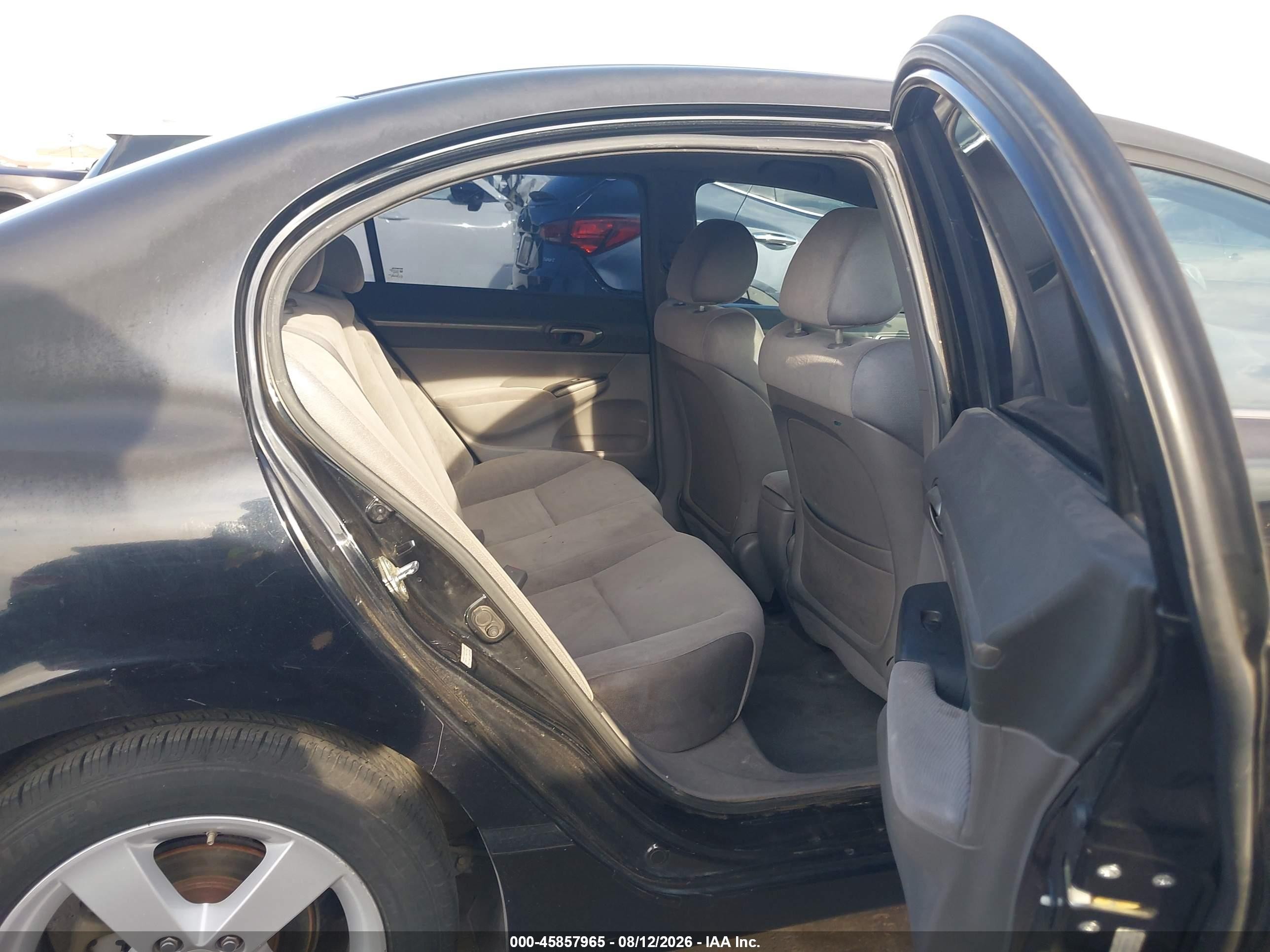 2008 Honda Civic Ex Black vin: 2HGFA16898H303944