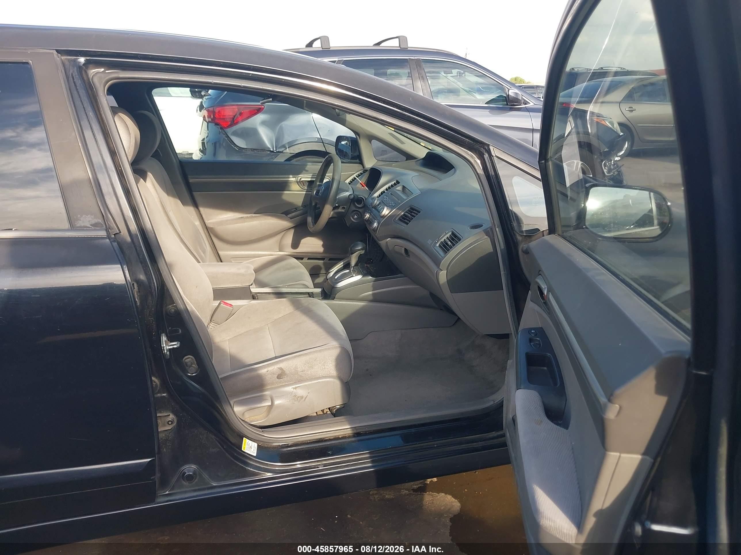 2008 Honda Civic Ex Black vin: 2HGFA16898H303944
