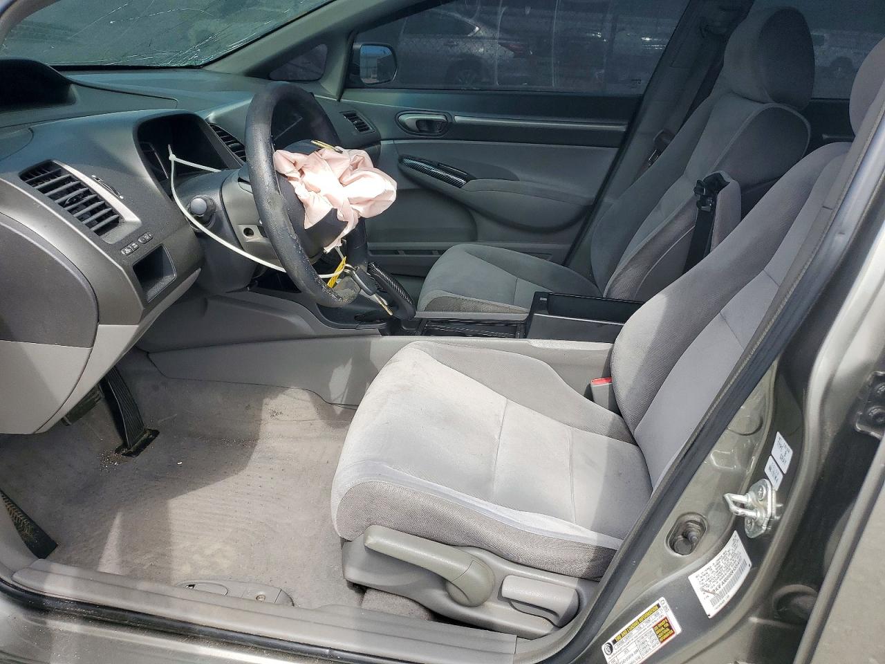 2008 Honda Civic Ex Gray vin: 2HGFA16898H354117
