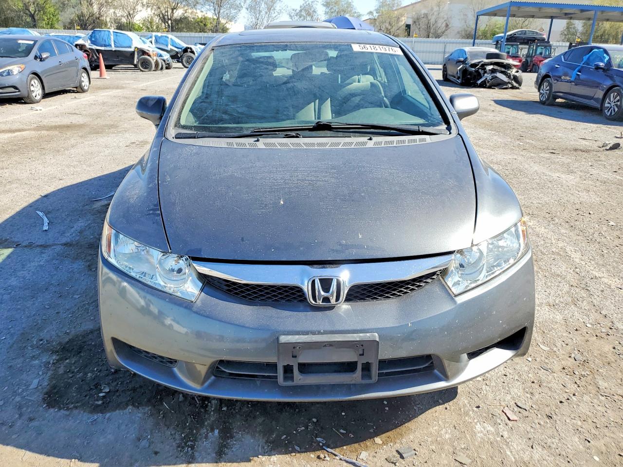2009 Honda Civic Ex Gray vin: 2HGFA16899H315755