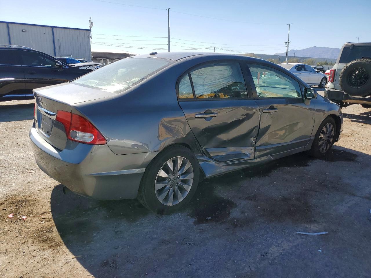 2009 Honda Civic Ex Gray vin: 2HGFA16899H315755