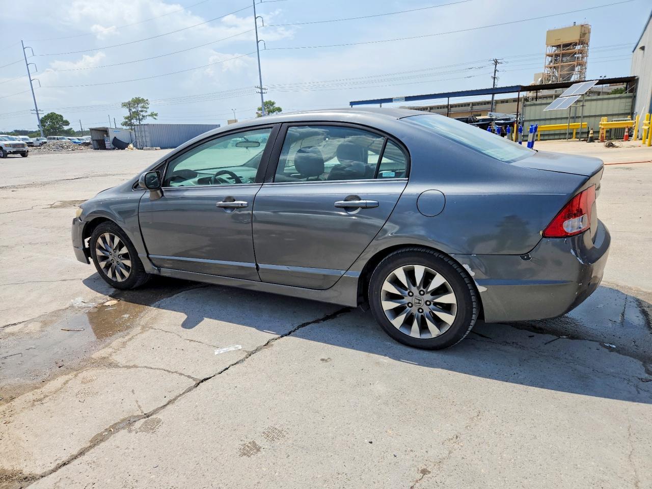 2009 Honda Civic Ex Gray vin: 2HGFA16899H317411