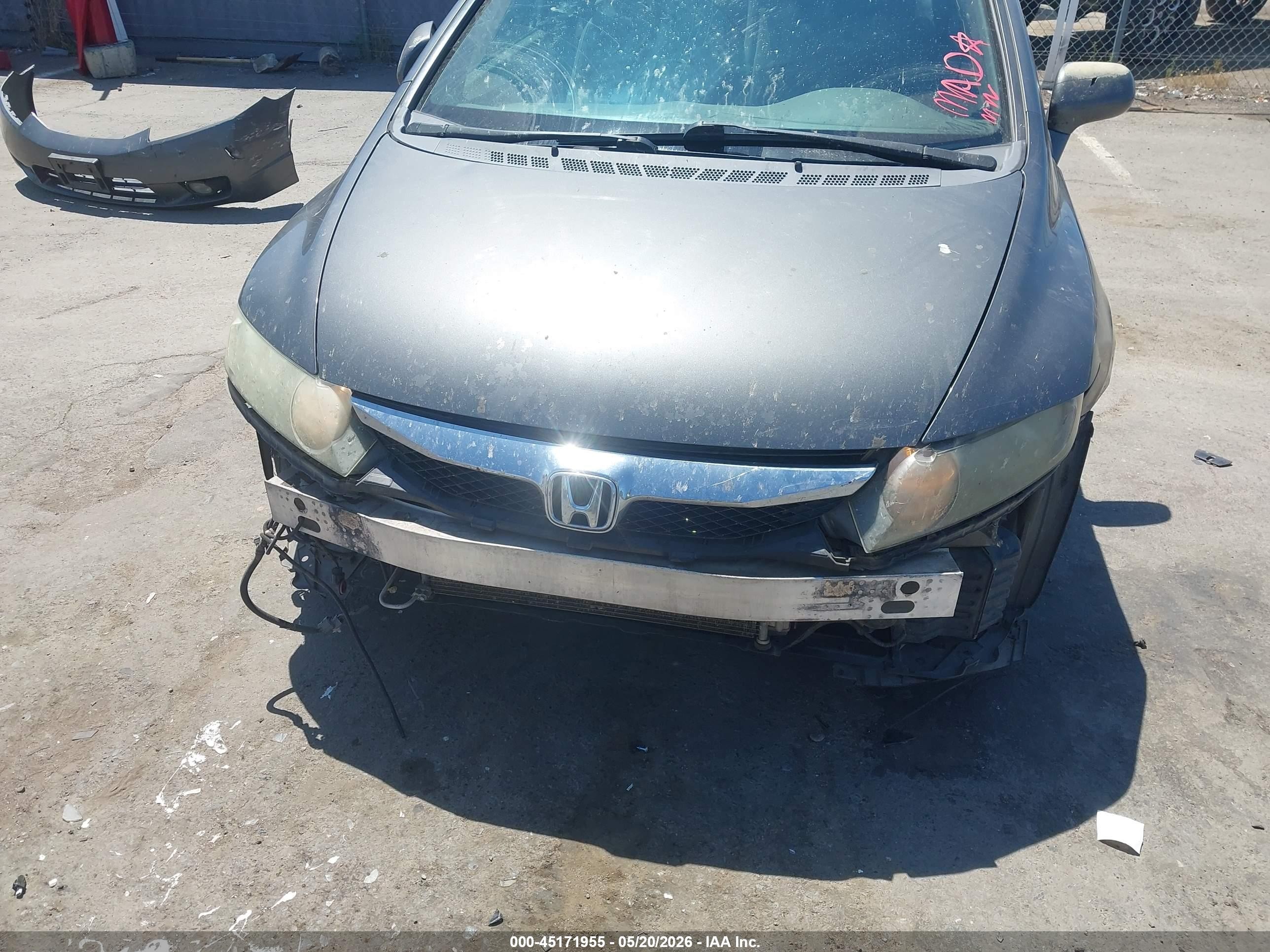2009 Honda Civic Ex Серый vin: 2HGFA16899H326111
