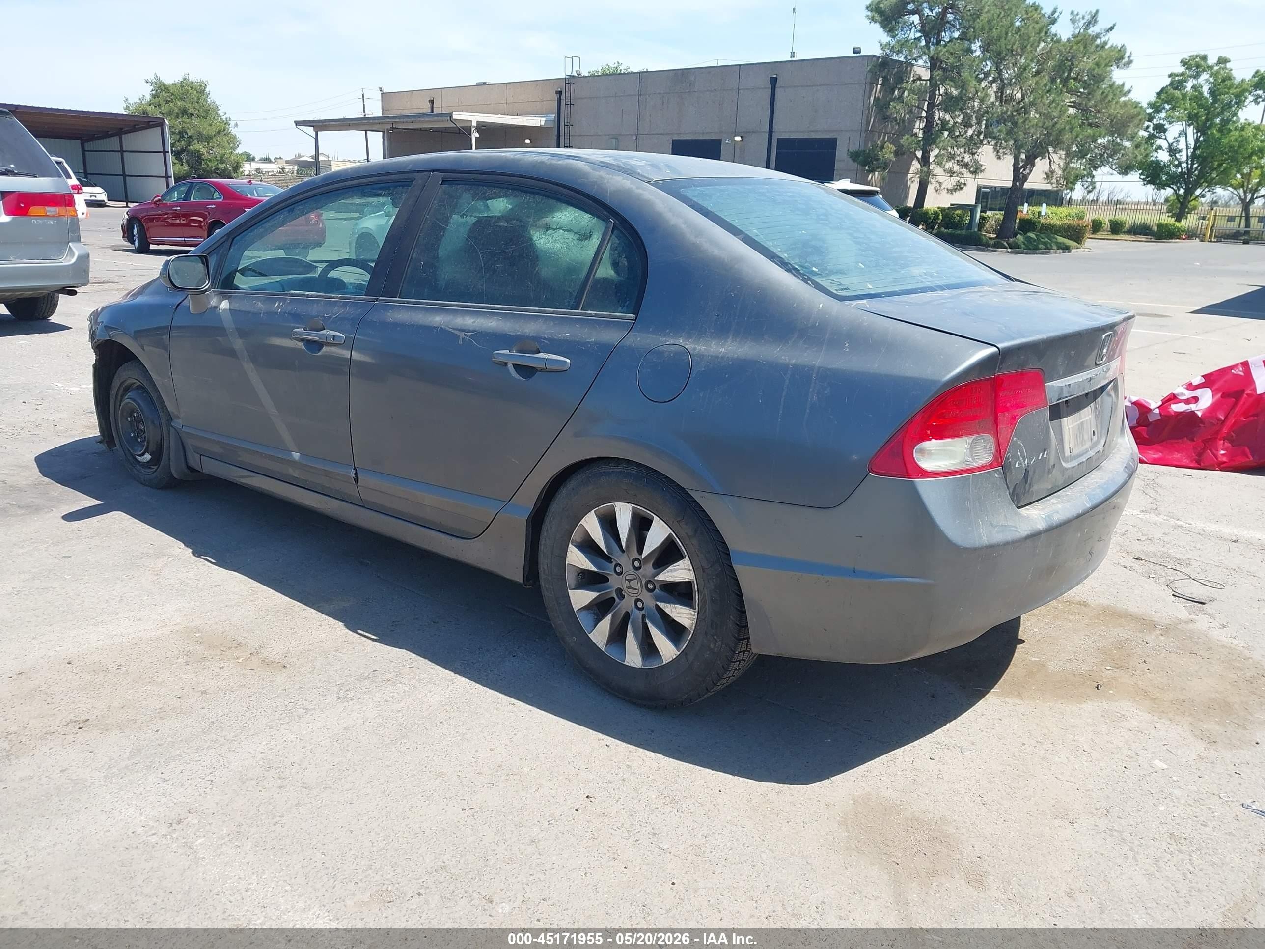 2009 Honda Civic Ex Серый vin: 2HGFA16899H326111