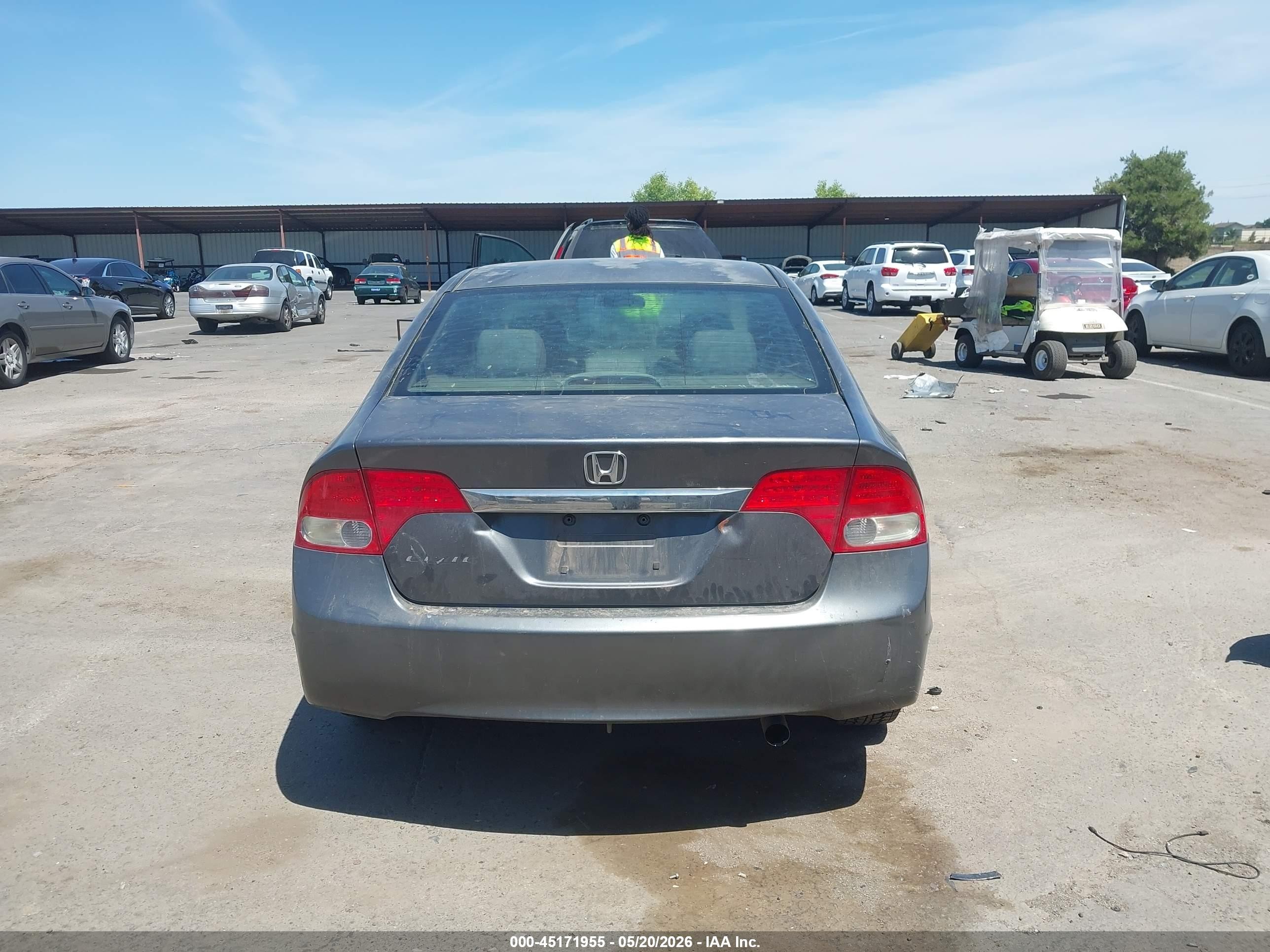 2009 Honda Civic Ex Серый vin: 2HGFA16899H326111