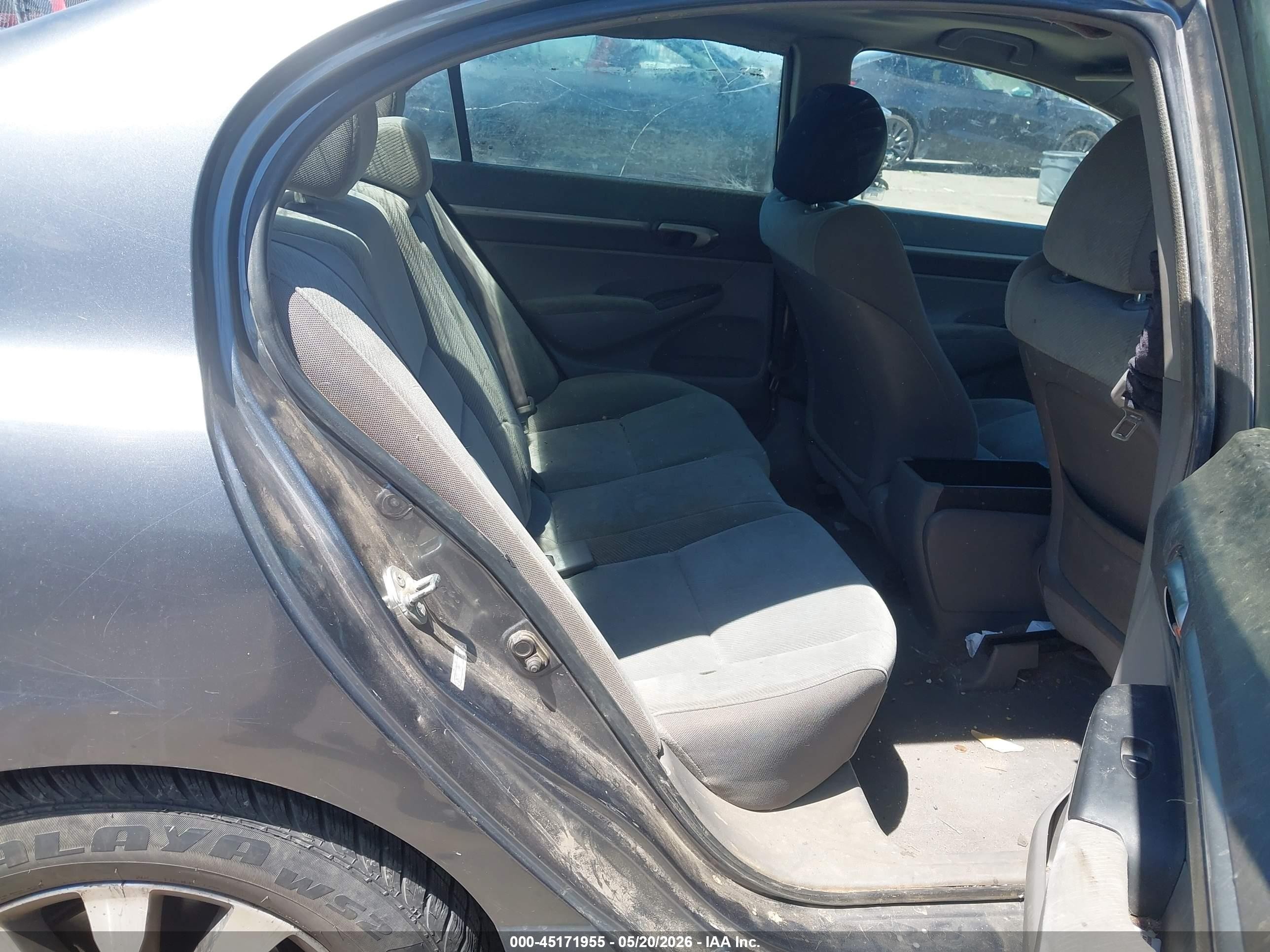 2009 Honda Civic Ex Серый vin: 2HGFA16899H326111