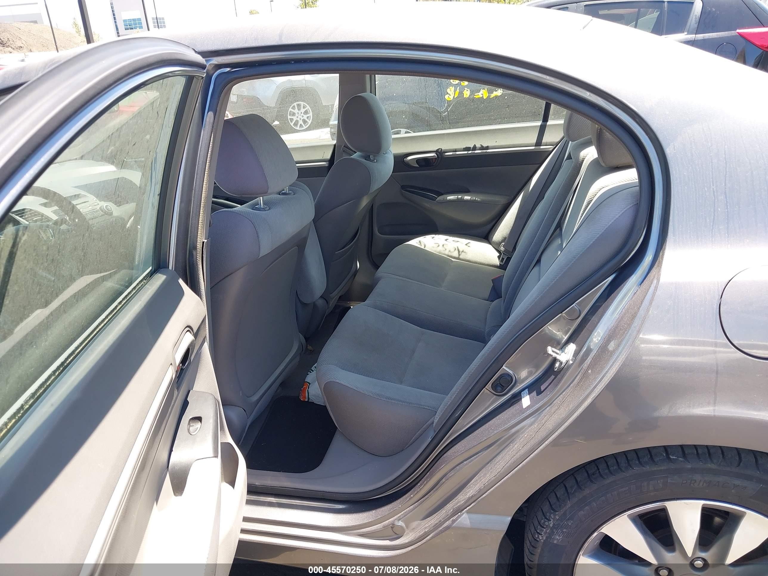 2009 Honda Civic Ex Gray vin: 2HGFA16899H346178