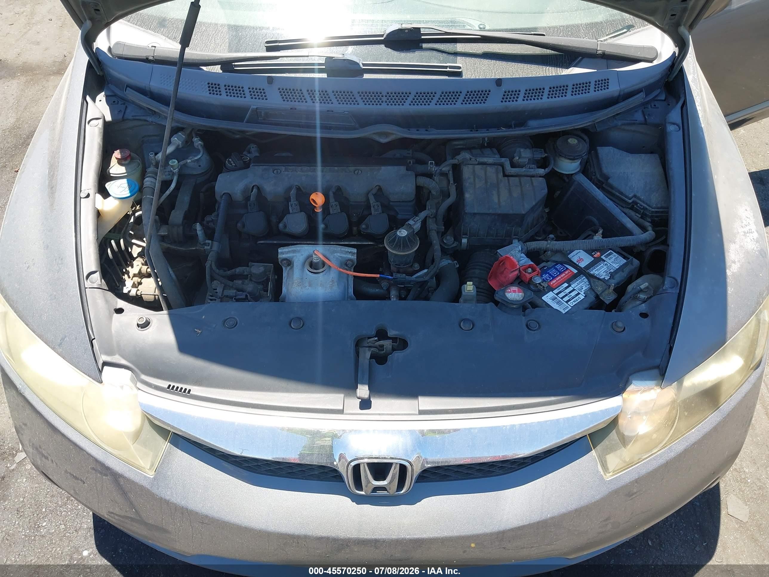 2009 Honda Civic Ex Gray vin: 2HGFA16899H346178