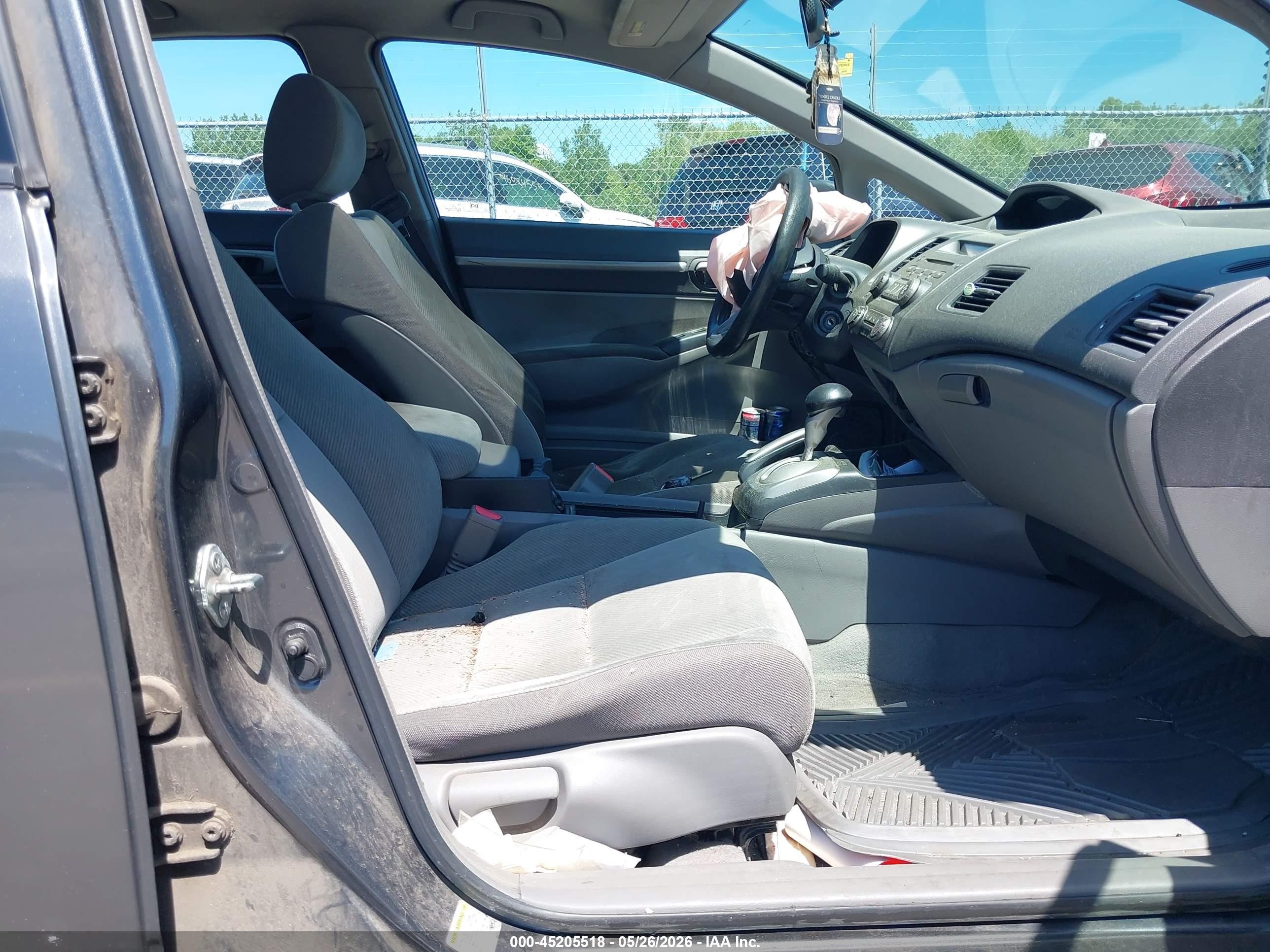 2009 Honda Civic Ex Gray vin: 2HGFA16899H542444