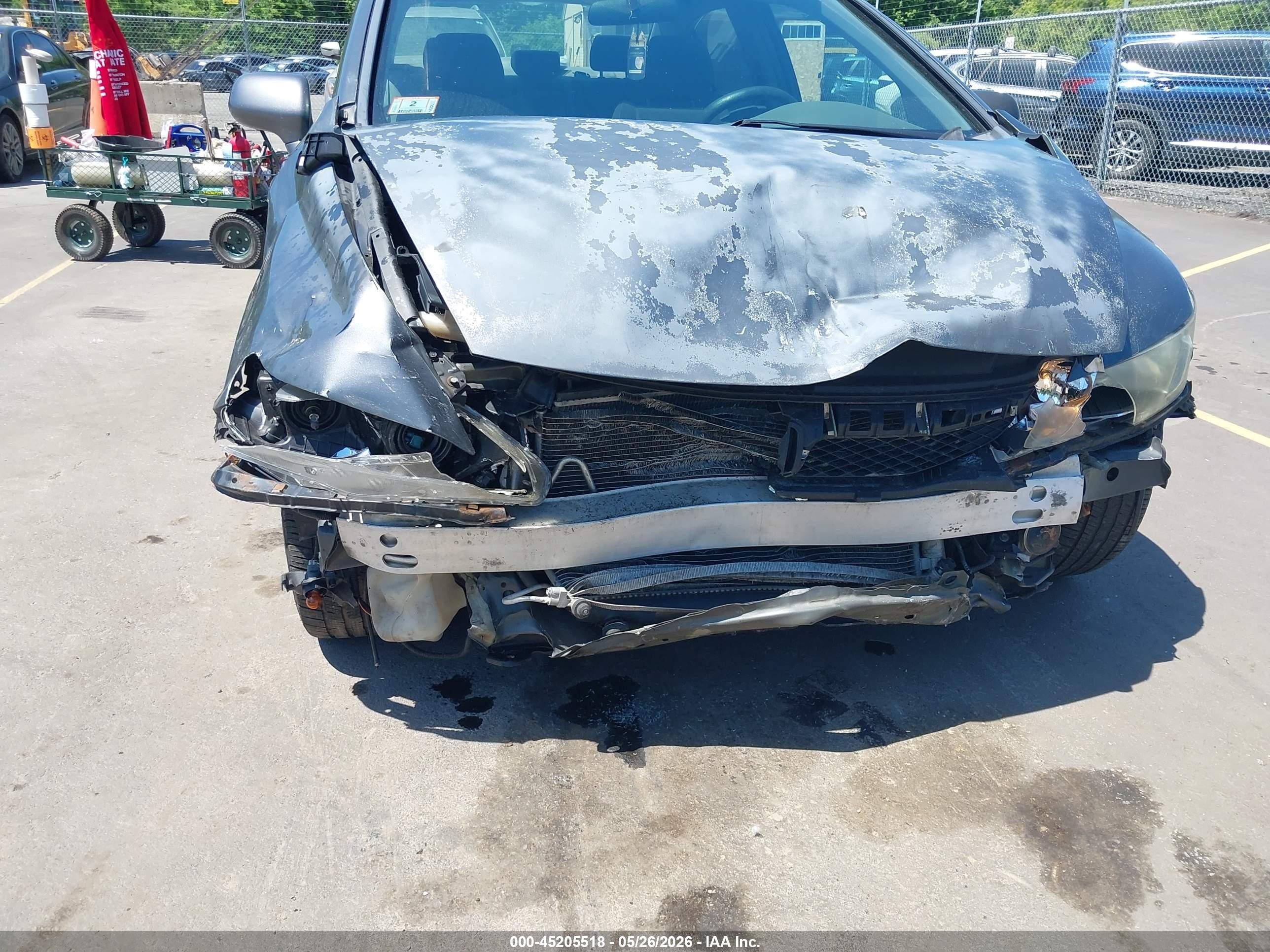 2009 Honda Civic Ex Gray vin: 2HGFA16899H542444