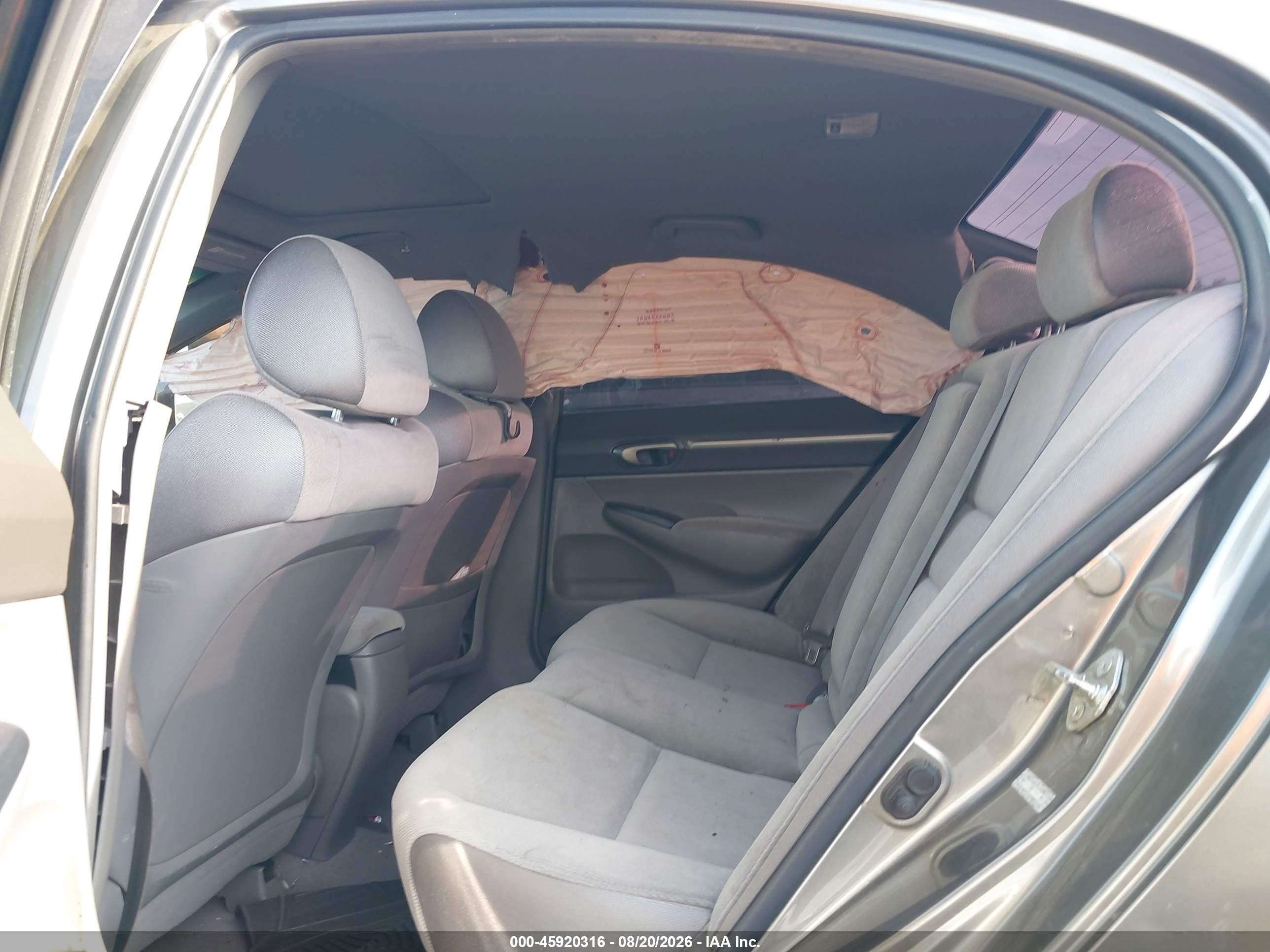 2007 Honda Civic Ex Gray vin: 2HGFA168X7H304034