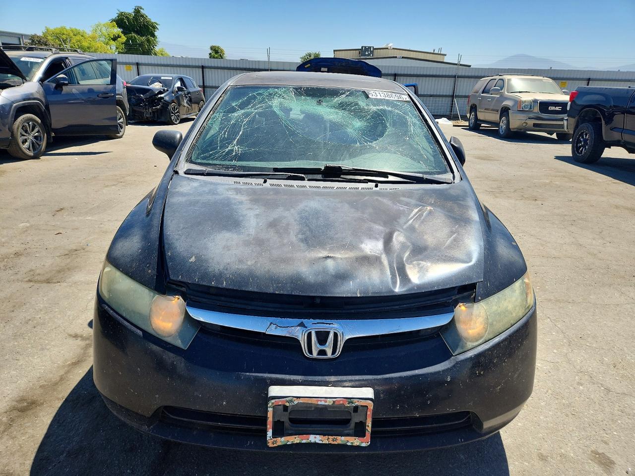2008 Honda Civic Ex Black vin: 2HGFA168X8H309543