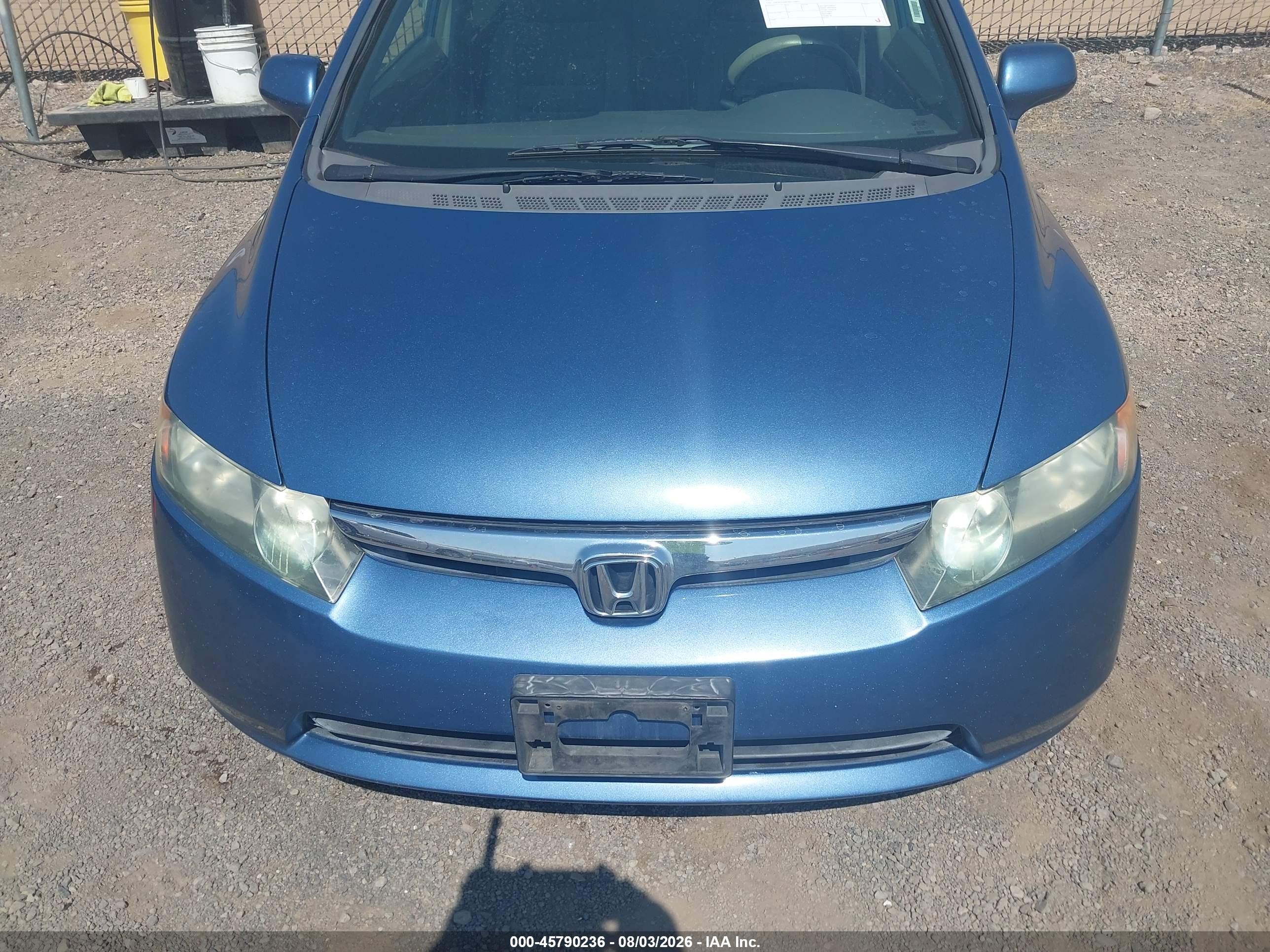 2008 Honda Civic Ex Blue vin: 2HGFA168X8H534402