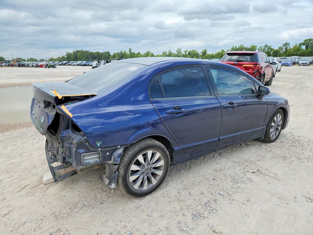 2009 Honda Civic Ex Blue vin: 2HGFA168X9H509419