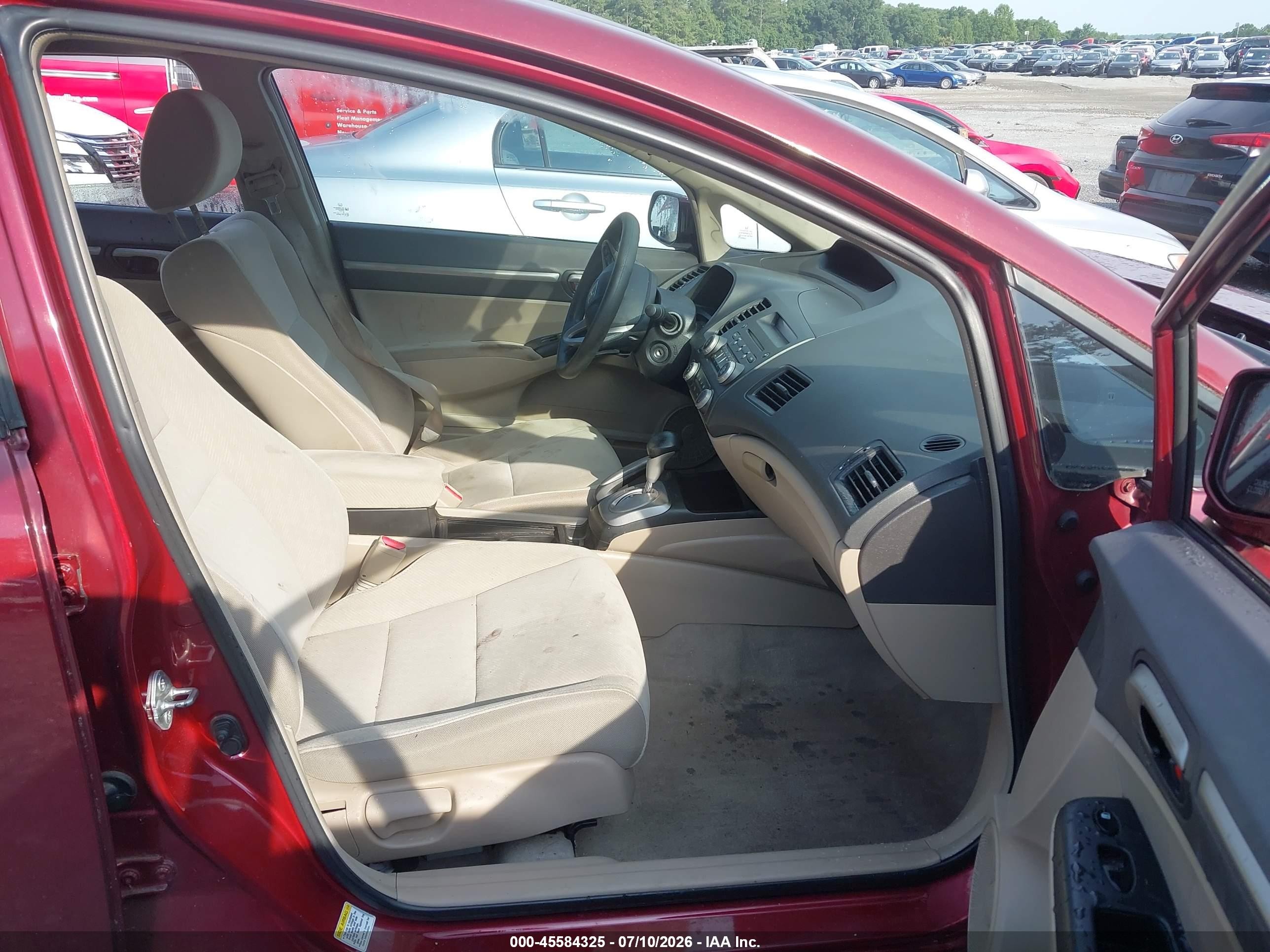 2009 Honda Civic Ex Красный vin: 2HGFA168X9H525734