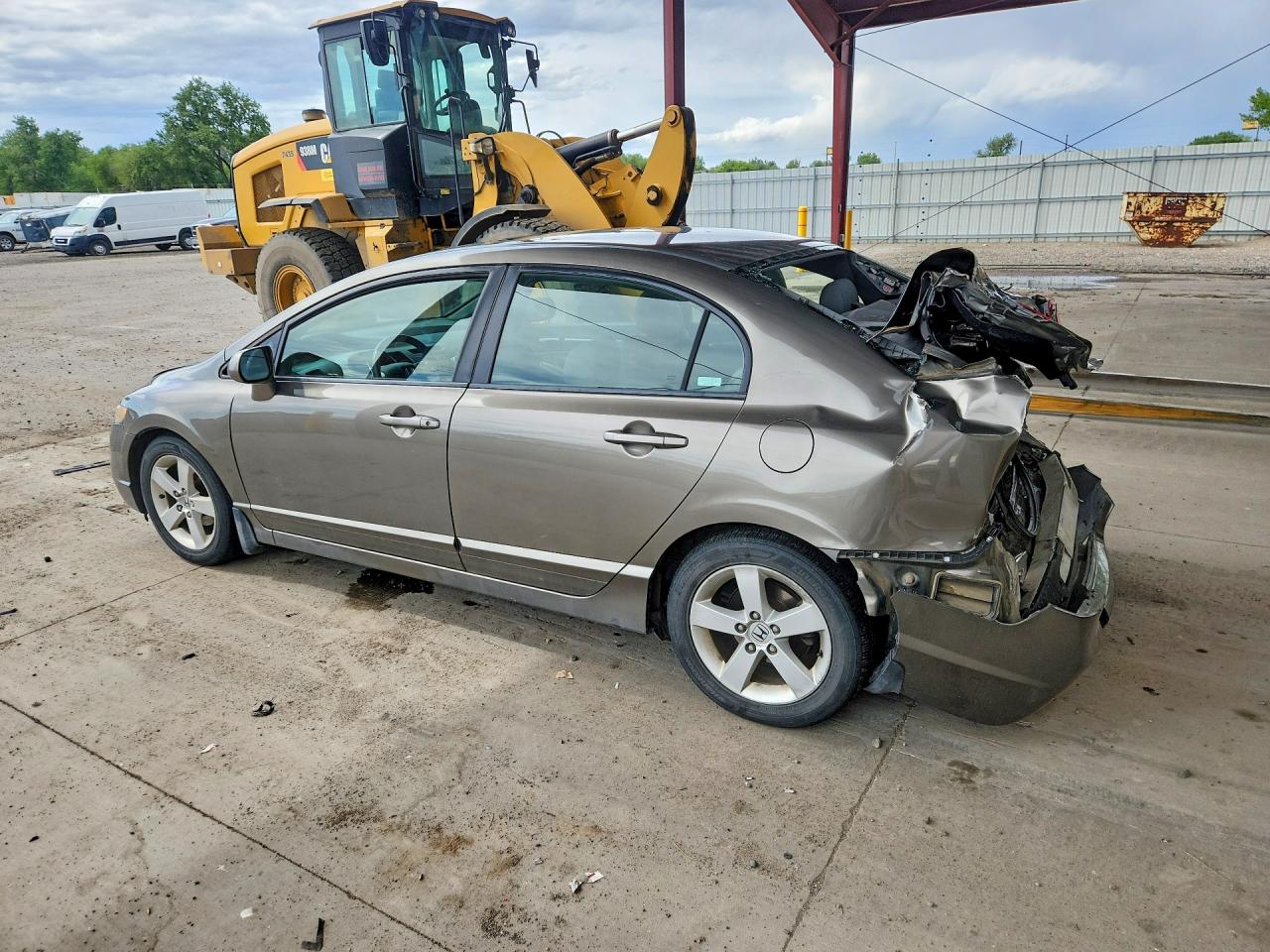 2008 Honda Civic Exl Серебряный vin: 2HGFA16908H313383