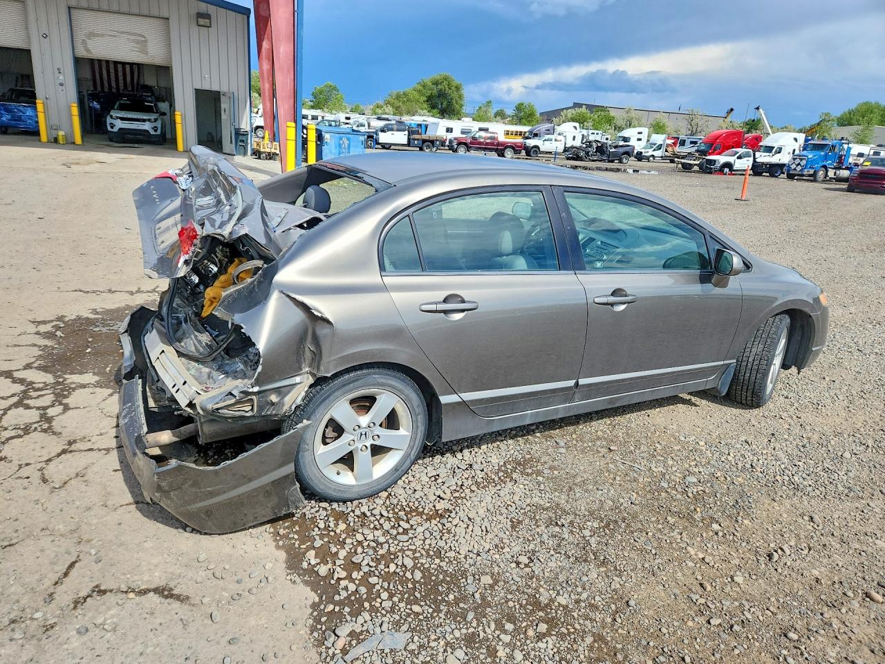 2008 Honda Civic Exl Серебряный vin: 2HGFA16908H313383