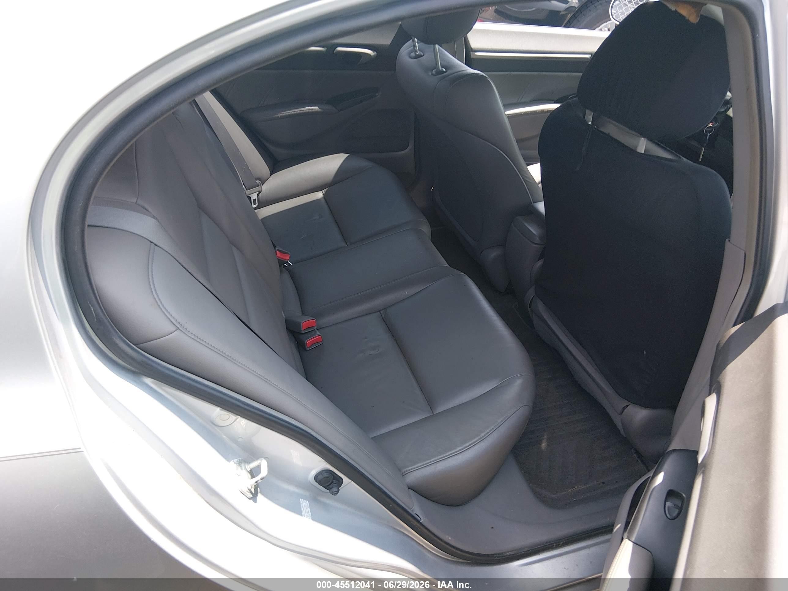 2008 Honda Civic Ex-l Silver vin: 2HGFA16908H329485