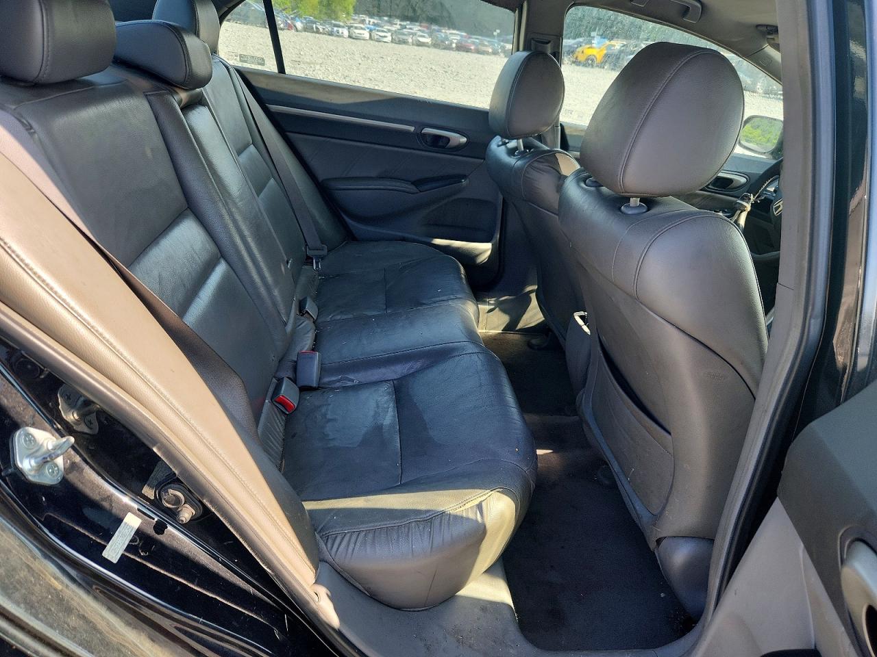 2008 Honda Civic Exl Черный vin: 2HGFA16908H342091