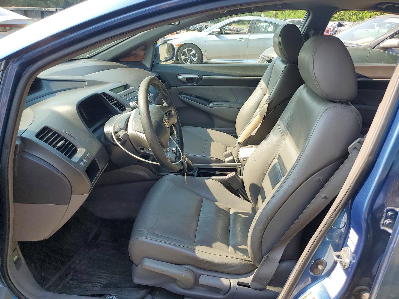2008 Honda Civic Exl Blue vin: 2HGFA16908H521201