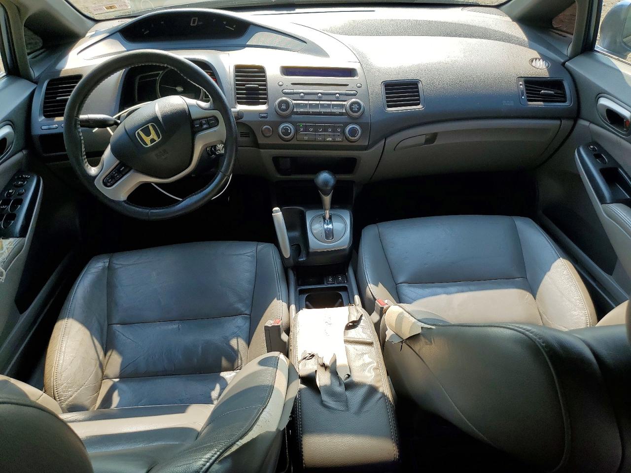 2008 Honda Civic Exl Blue vin: 2HGFA16908H521201