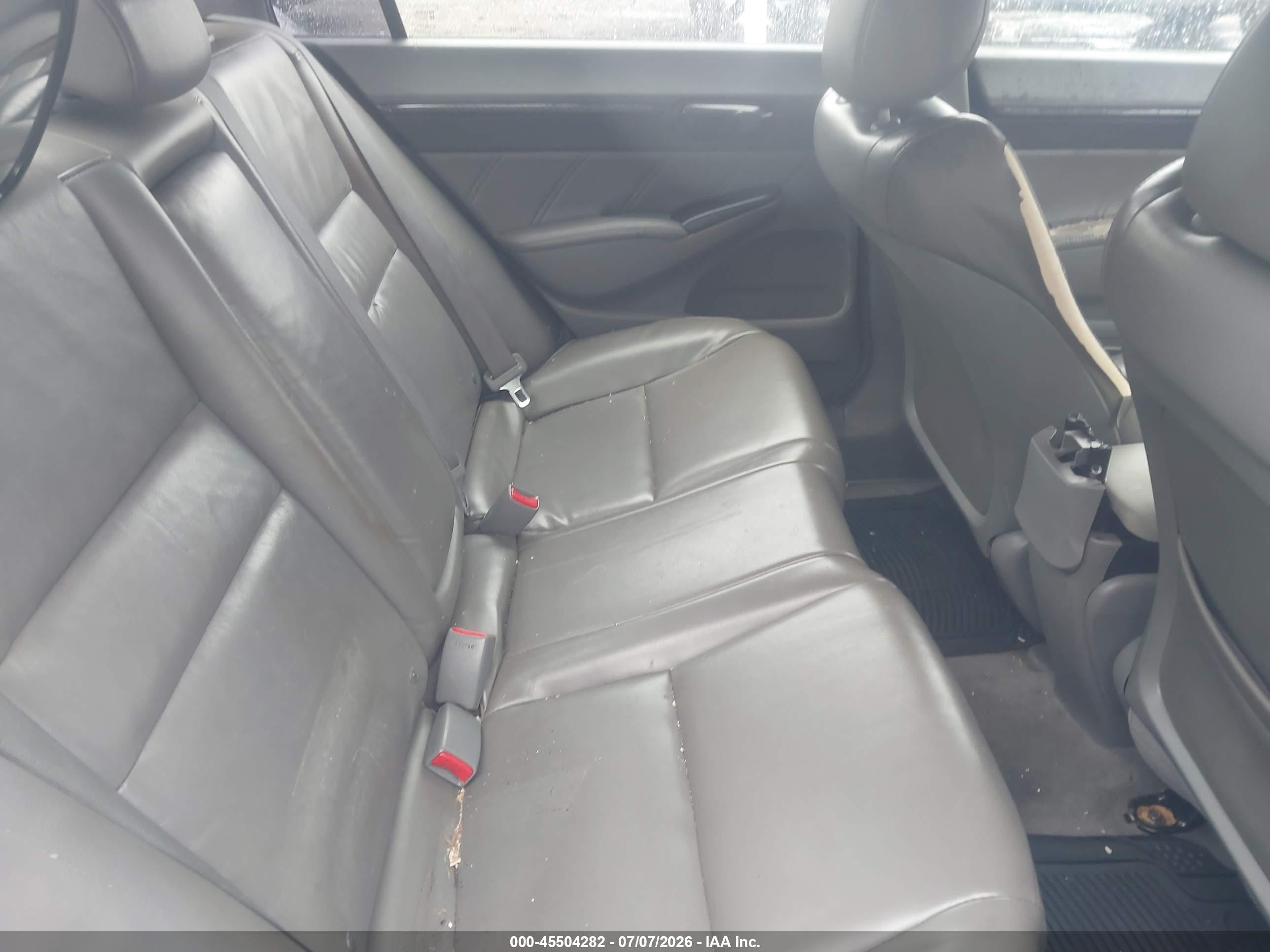 2008 Honda Civic Ex-l Blue vin: 2HGFA16908H534448