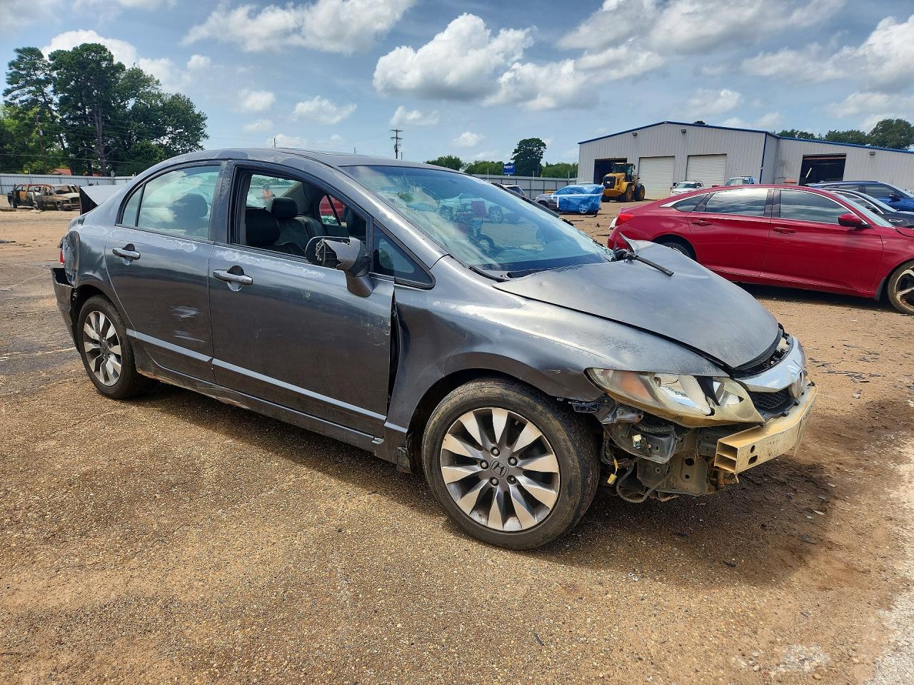 2009 Honda Civic Exl Gray vin: 2HGFA16909H504271