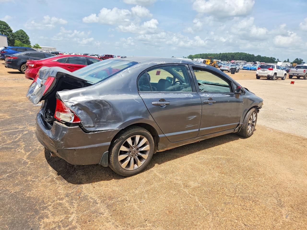 2009 Honda Civic Exl Gray vin: 2HGFA16909H504271