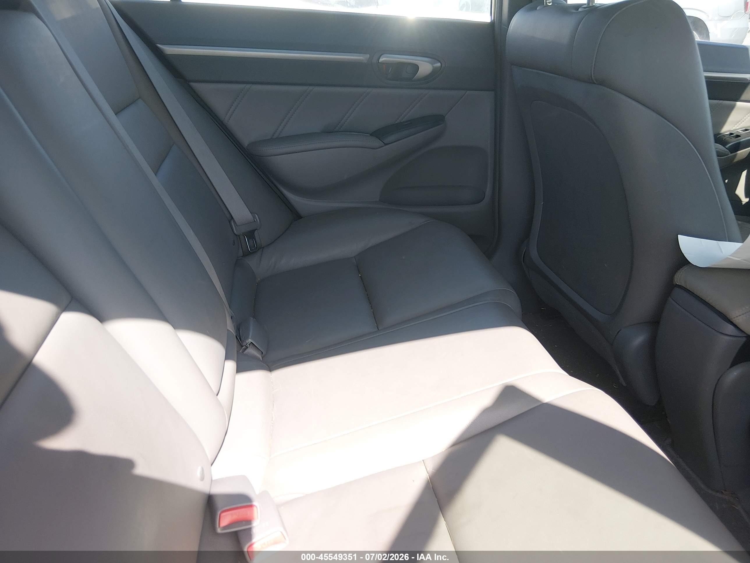2008 Honda Civic Ex-l Gray vin: 2HGFA16918H337661