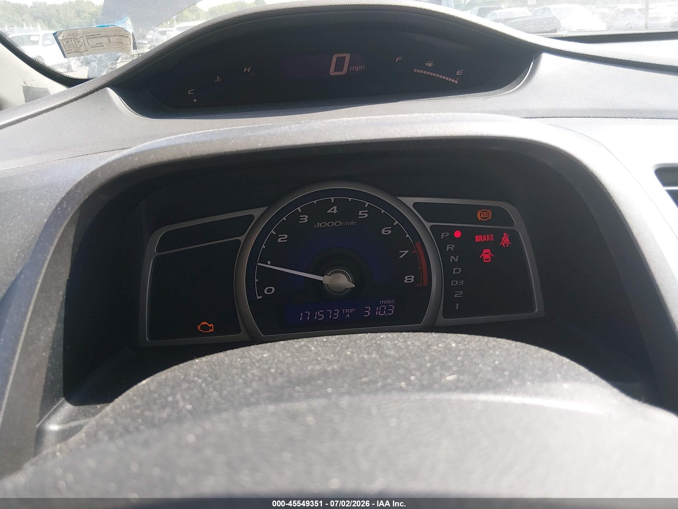 2008 Honda Civic Ex-l Gray vin: 2HGFA16918H337661