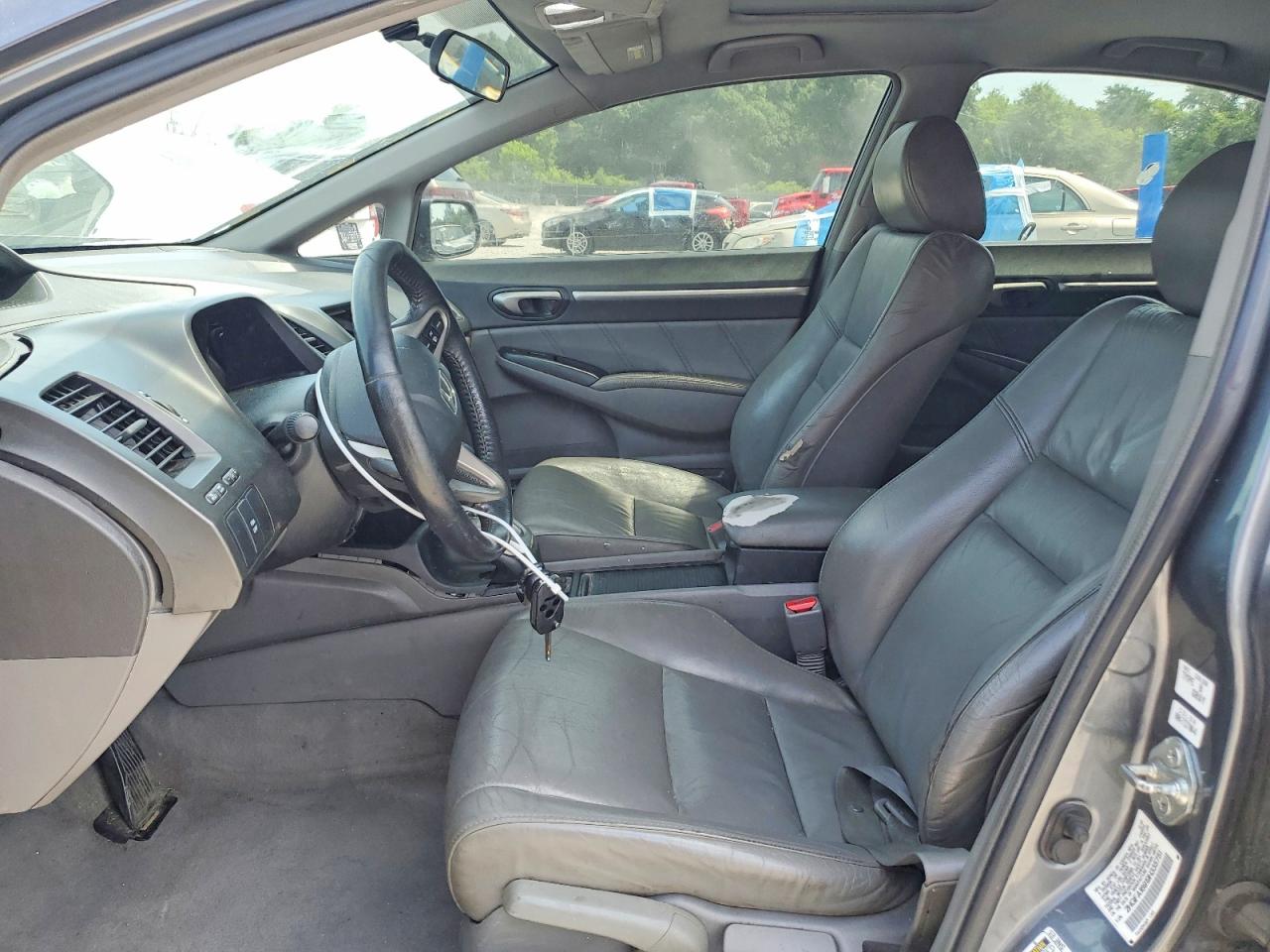 2009 Honda Civic Exl Gray vin: 2HGFA16919H335751