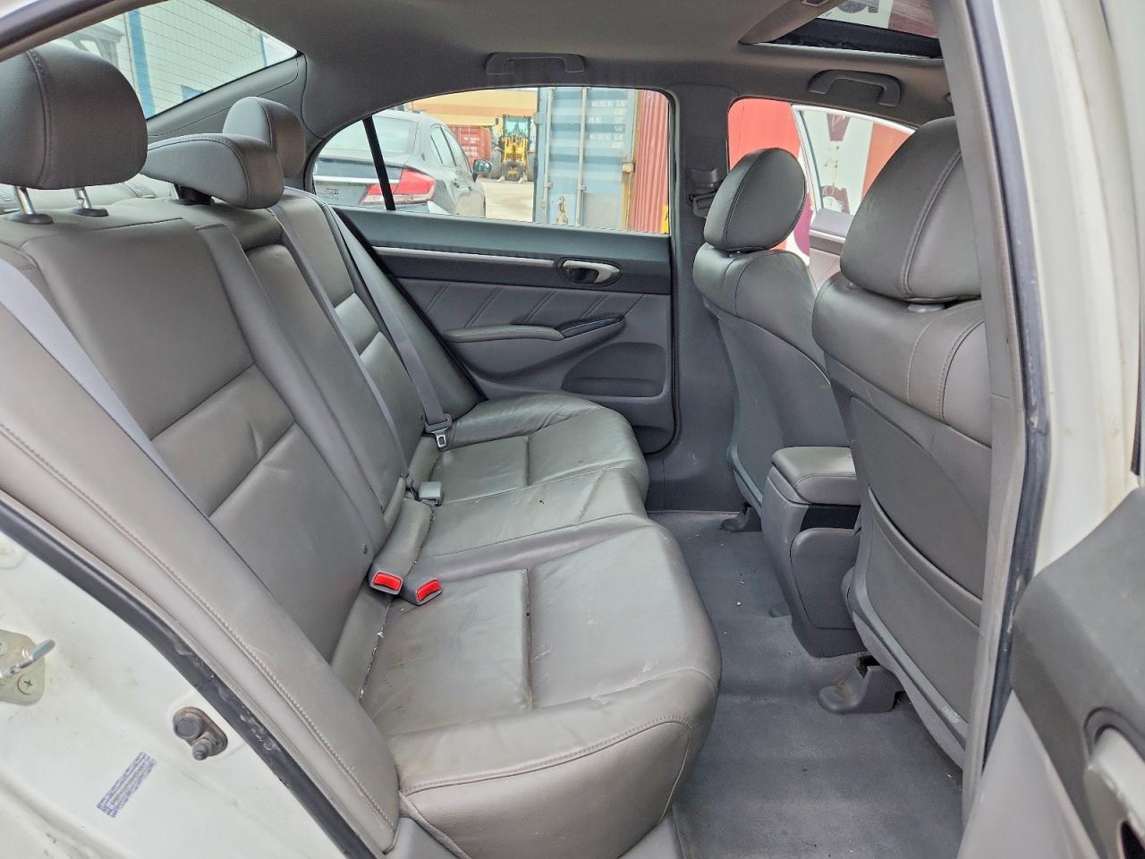 2008 Honda Civic Exl White vin: 2HGFA16928H003087