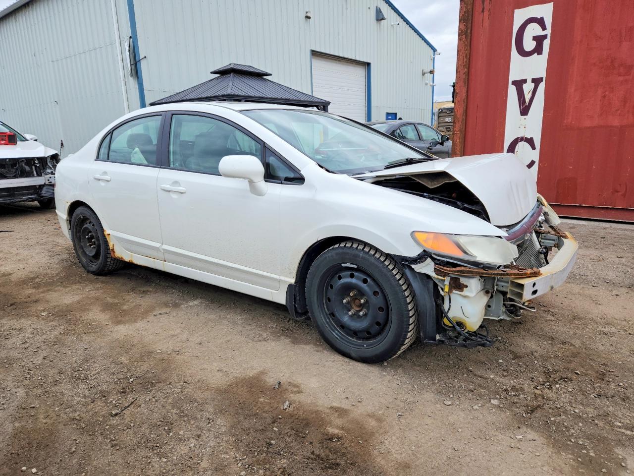 2008 Honda Civic Exl White vin: 2HGFA16928H003087
